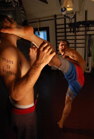 NJPersonalTrainerHeadKickSmaller NJ Personal Trainer Head Kick Training